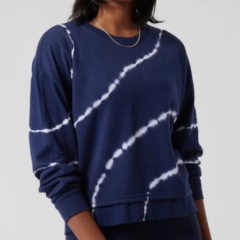 Athleta Sundown Tie-Dye Sweatshirt
